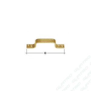 Uholník s prelisom KP13 100x100x80x2,5mm Zn