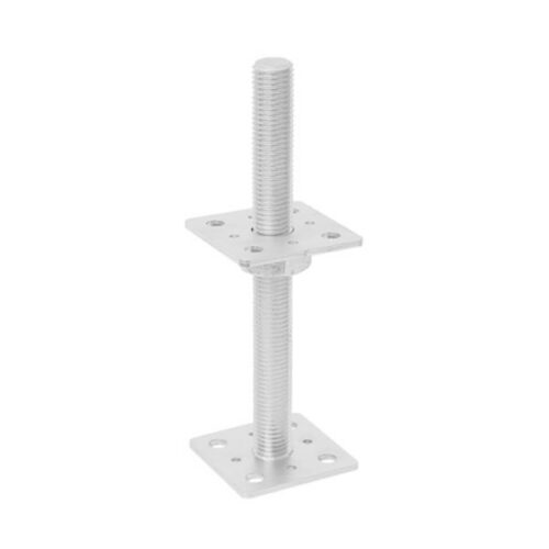 Pätka stĺpika nastaviteľná PSR2 250x110x110x4,0mm Zn