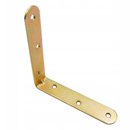 Uholník KR10 100x100x20x2mm Zn žltý