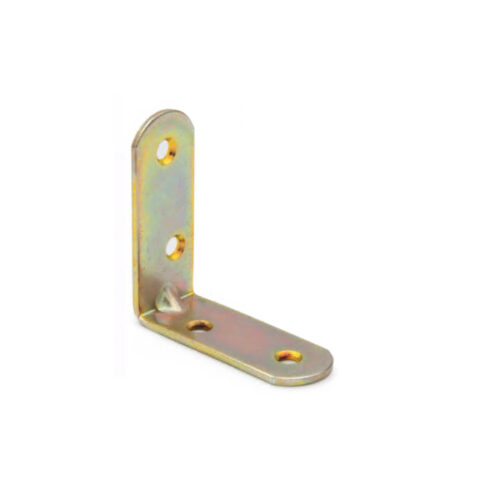 Uholník KR4 40x40x20x2mm Zn žltý