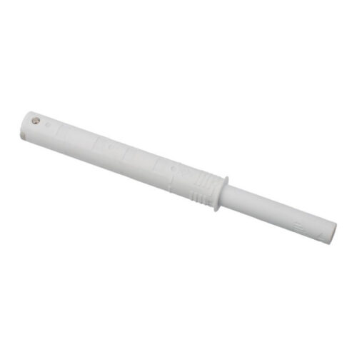 Otvárač K-PUSH dlhý 37mm biely extra silný s bumperom