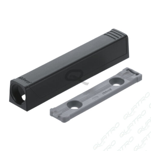 BLUM - ADAPTÉR pre TIP-ON priamy dlhý čierny 956A1201 TS