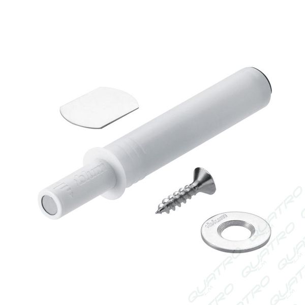 BLUM - TIP-ON pre dvierka krátky s magnetom biely 956.1004 SW