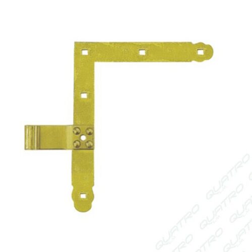 6167 Záves okenicový ZN25 L+P 200x250x35mm Zn žltý