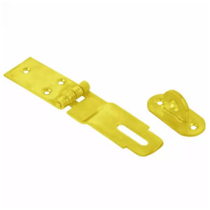 Záves bránkový zamykací WRZ0 125x25x1,5mm Zn žltý