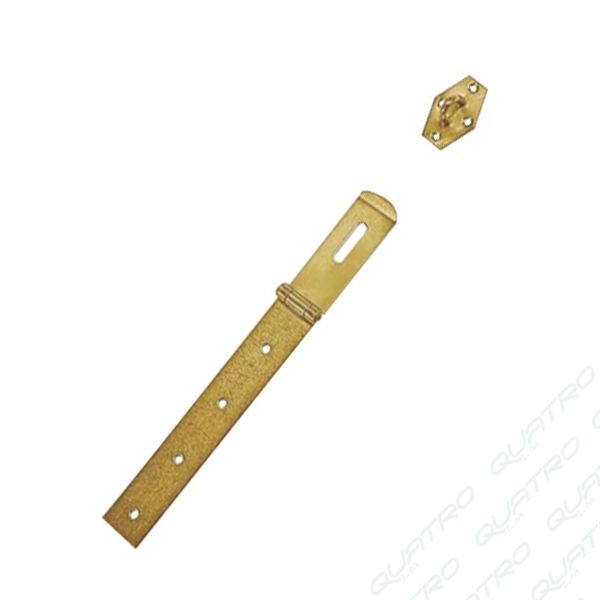 6169 Záves bránkový zamykací WRZ0 125x25x1,5mm Zn žltý