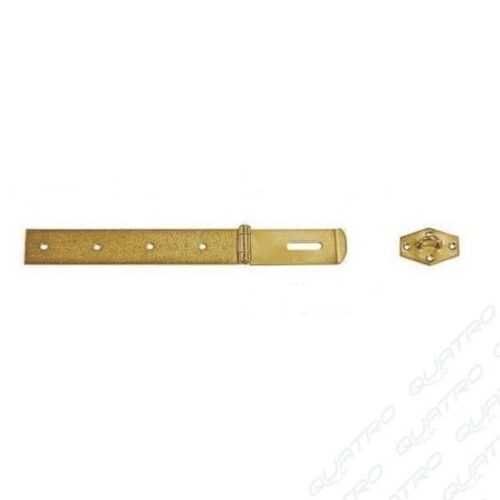 Záves bránkový zamykací WRZ3 300x50x2mm Zn žltý