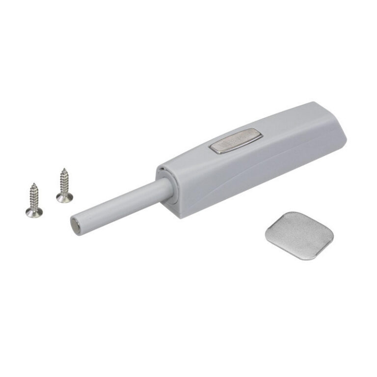 Otvárač TIP-ON + adaptér, 30N sivý, magnet - SEVROLL 223229