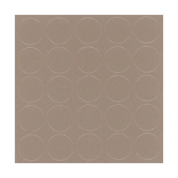Krytka lepiaca cappucino D14 (25ks)