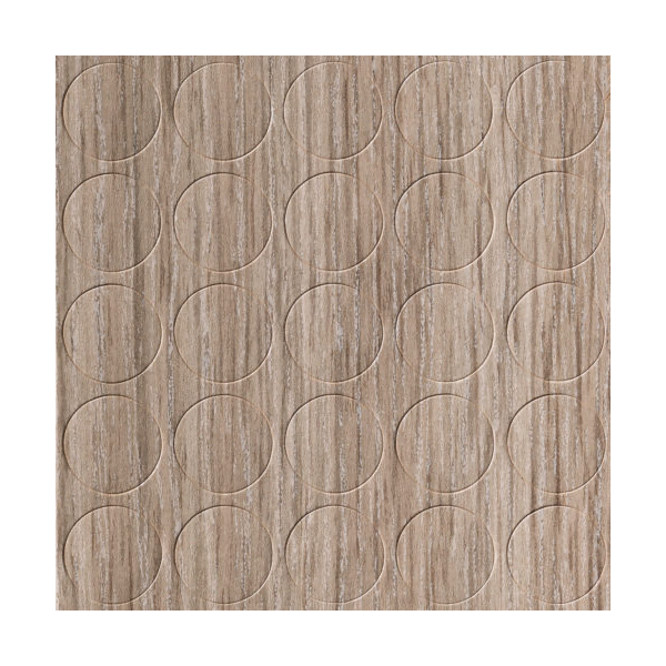 Krytka lepiaca dub endgrain surový D14 (25ks)
