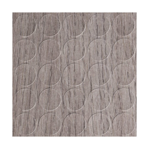 Krytka lepiaca drevo nordic wood sivá D14 (25ks)