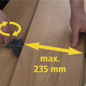 Zalícovač laminátu Wolfcraft