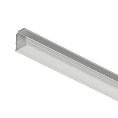 Plastový profil 1102 pre LED 5mm pás Loox5 zápustný 3m