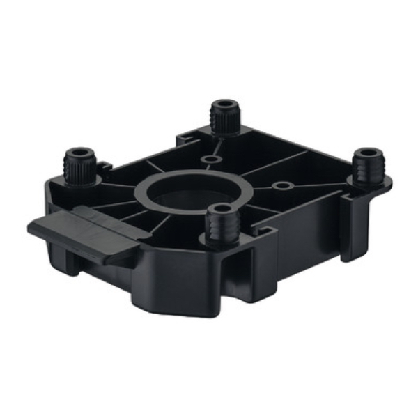Platnička AXILO 79x92x25mm k nalisovaniu čierna Häfele 637.76.334
