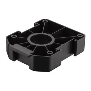 9079 Platnička AXILO 79x92x25mm čierna Häfele 637.76.333