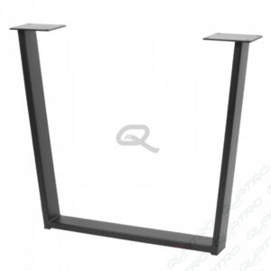 Noha INDUSTRY "V" H710x820mm čierna