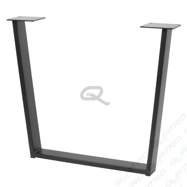 Noha INDUSTRY "V" H710x820mm čierna