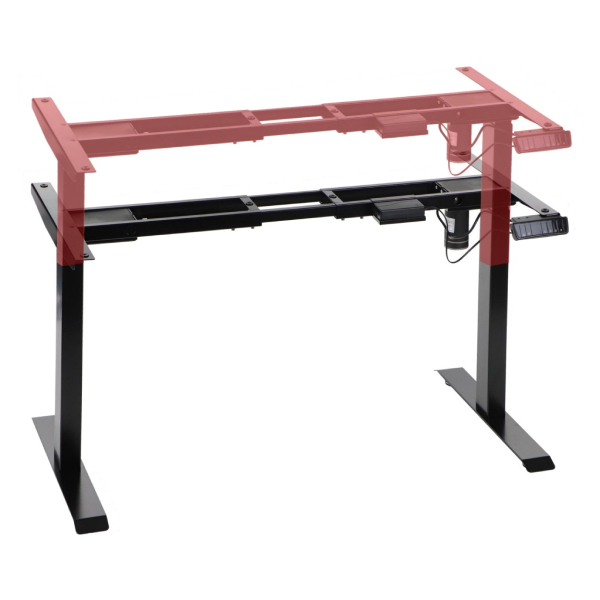 9144_c Elektrická výškovo nastaviteľná podnož UT01N-2T - šírka 101-142cm (viac farieb)