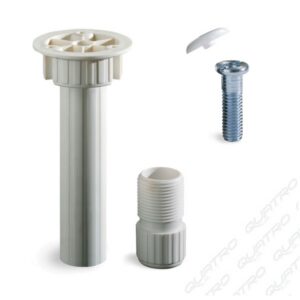 922-1 Noha R2 120 mm biela PVC rektifikácia