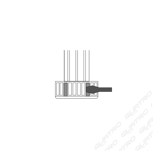 Noha R5 120 mm biela PVC rektifikácia