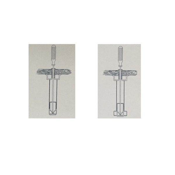 Noha R5 120 mm biela PVC rektifikácia