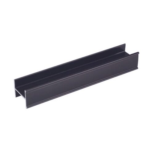Lišta deliaca H18 DEKOR antracit 3m - SEVROLL 06041