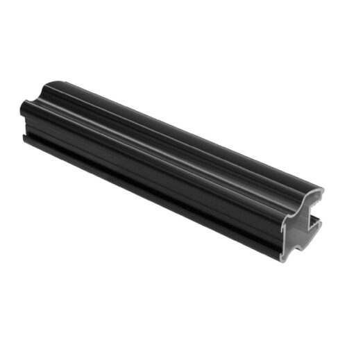 Bočný úchyt GEMINI 10mm 2,7m čierny - SEVROLL 03607