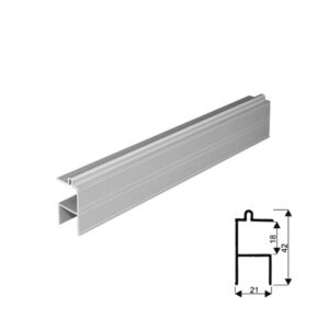 15181-1 Posuvný profil IDEA 3m AL - SEVROLL 04097