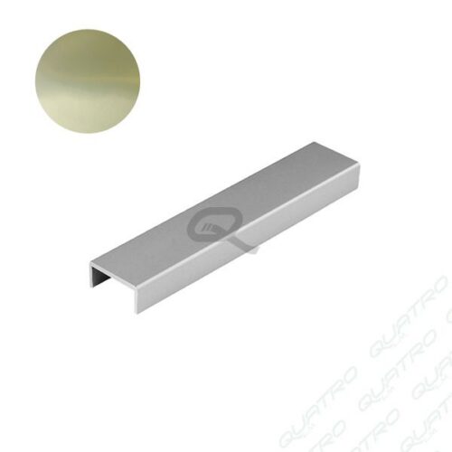 Lišta nasúvacia 18mm, 3m šampaň - SEVROLL 00029