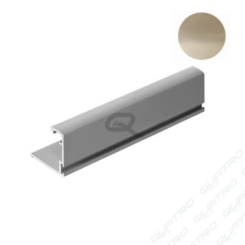 Bočný úchyt SLIM LINE L24 2,7m šampaň - SEVROLL 01706