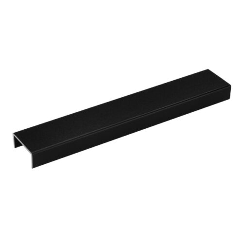 Lišta nasúvacia 18mm 3m čierna matná SEVROLL 05295