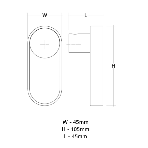 Vešiak ORBIT VIEFE 45x105x45 čierna + zlatá 7007045ZM228