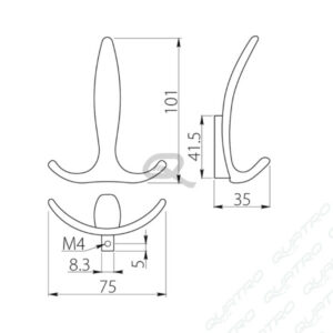 Vešiak BIRD Viefe 25x80 lesná zelená 7024080ZM2M31