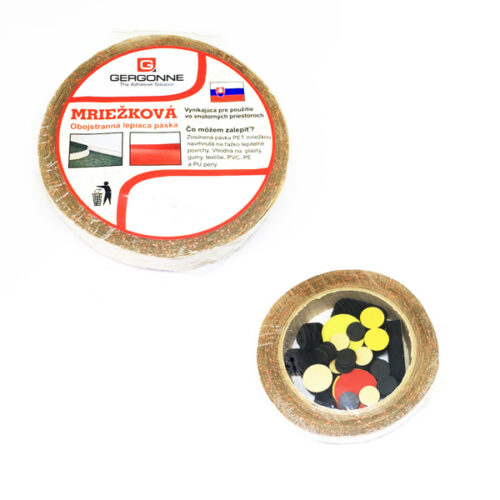 Páska lepiaca obojstranná MRIEŽKOVÁ 19x10