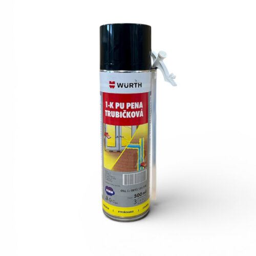 Montážna PU pena 500ml trubičková - WÜRTH