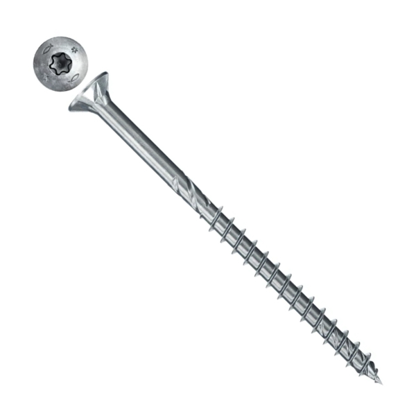 Drevoskrutka 4 x 50 Zn torx power fast II čiastočný závit