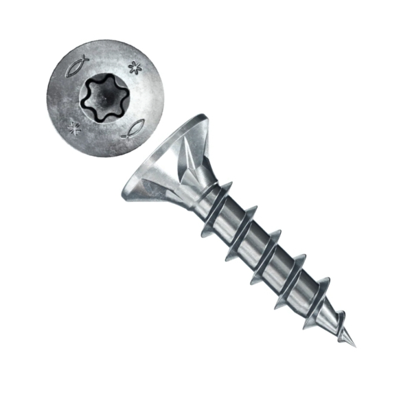 Drevoskrutka 4.5 x 20 Zn torx power fast II celý závit