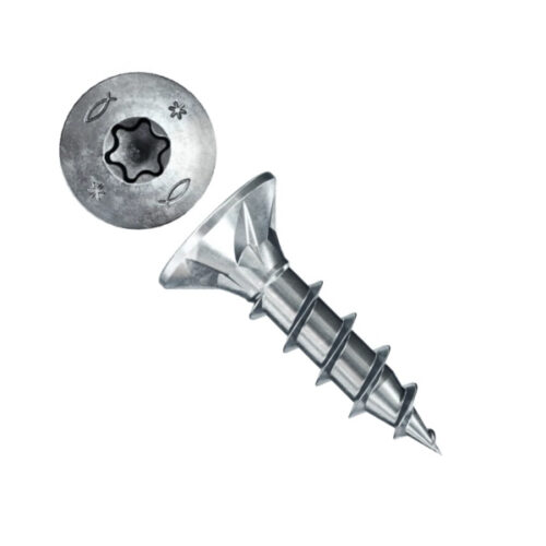 Drevoskrutka 4 x 16 Zn torx power fast II celý závit
