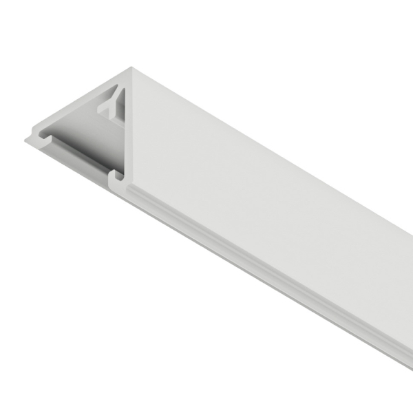 LED profil soklový 5111, 3bm biely