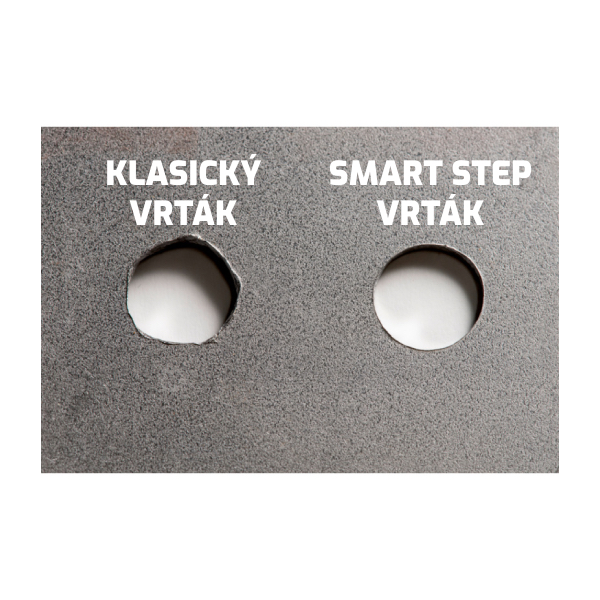 Vrták do kovu 7mm HSS SMART STEP