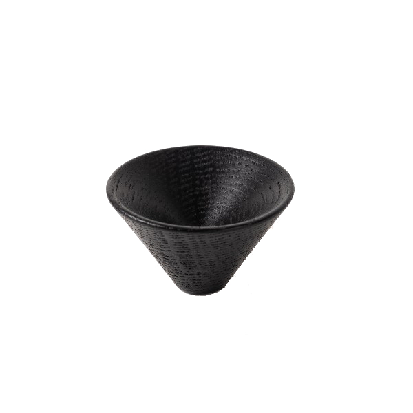 Knopok CONIC VIEFE D43 čierna drevená 0538043WM2