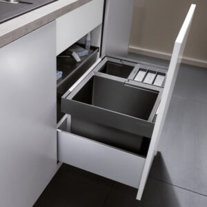 Kôš odpadkový Flexon II XL 60/3 Blanco
