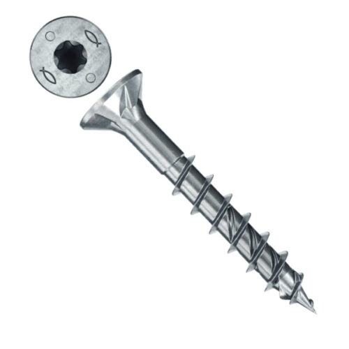 Drevoskrutka 5 x 45 Zn torx power fast II čiastočný závit