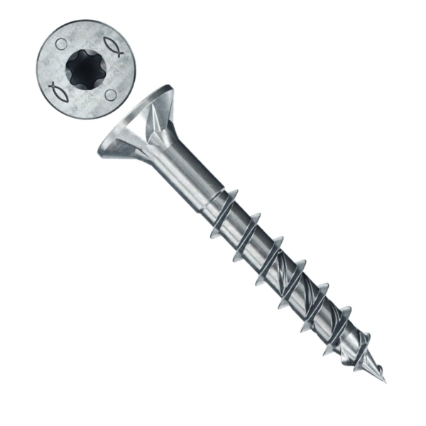 40125 Drevoskrutka 5 x 45 Zn torx power fast II čiastočný závit